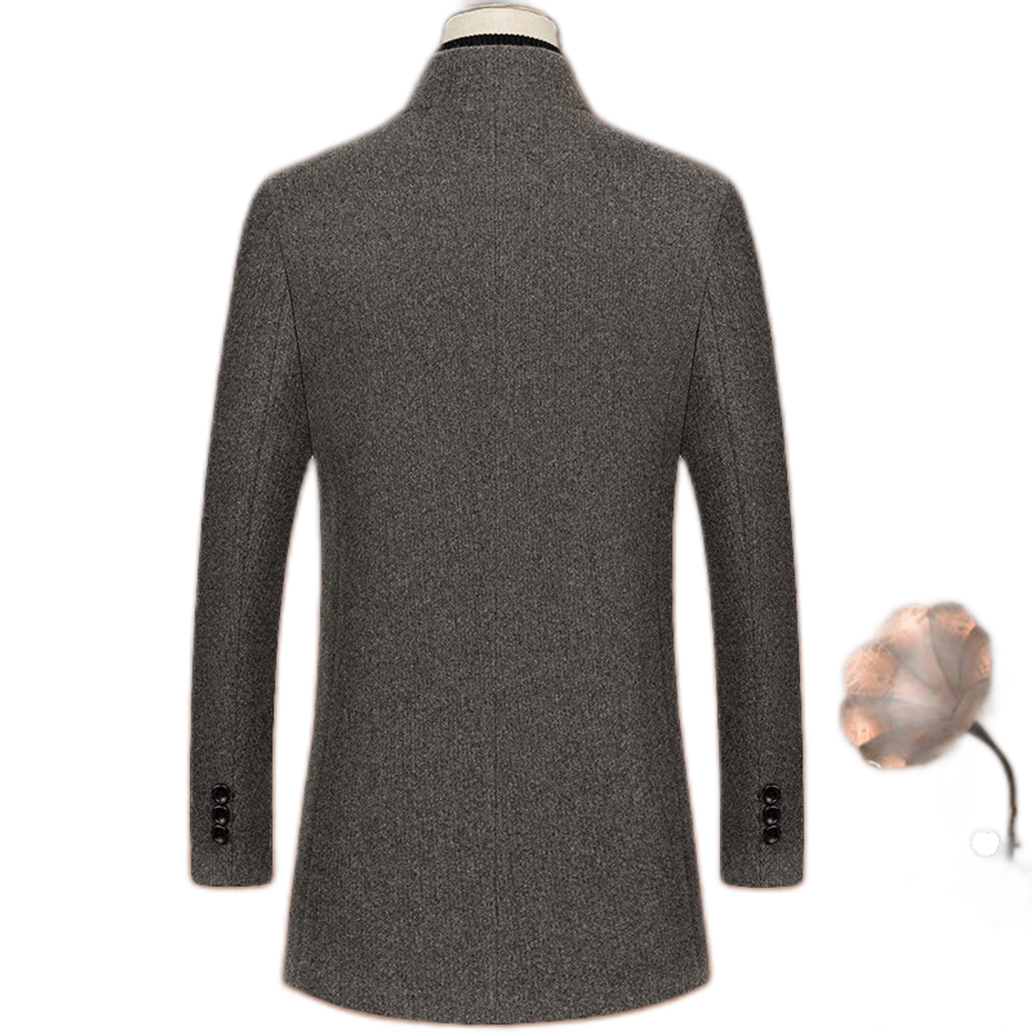 Chaqueta de lana hombre, corte slim