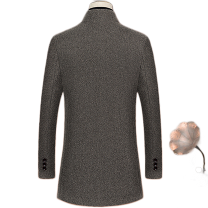 Chaqueta de lana hombre, corte slim