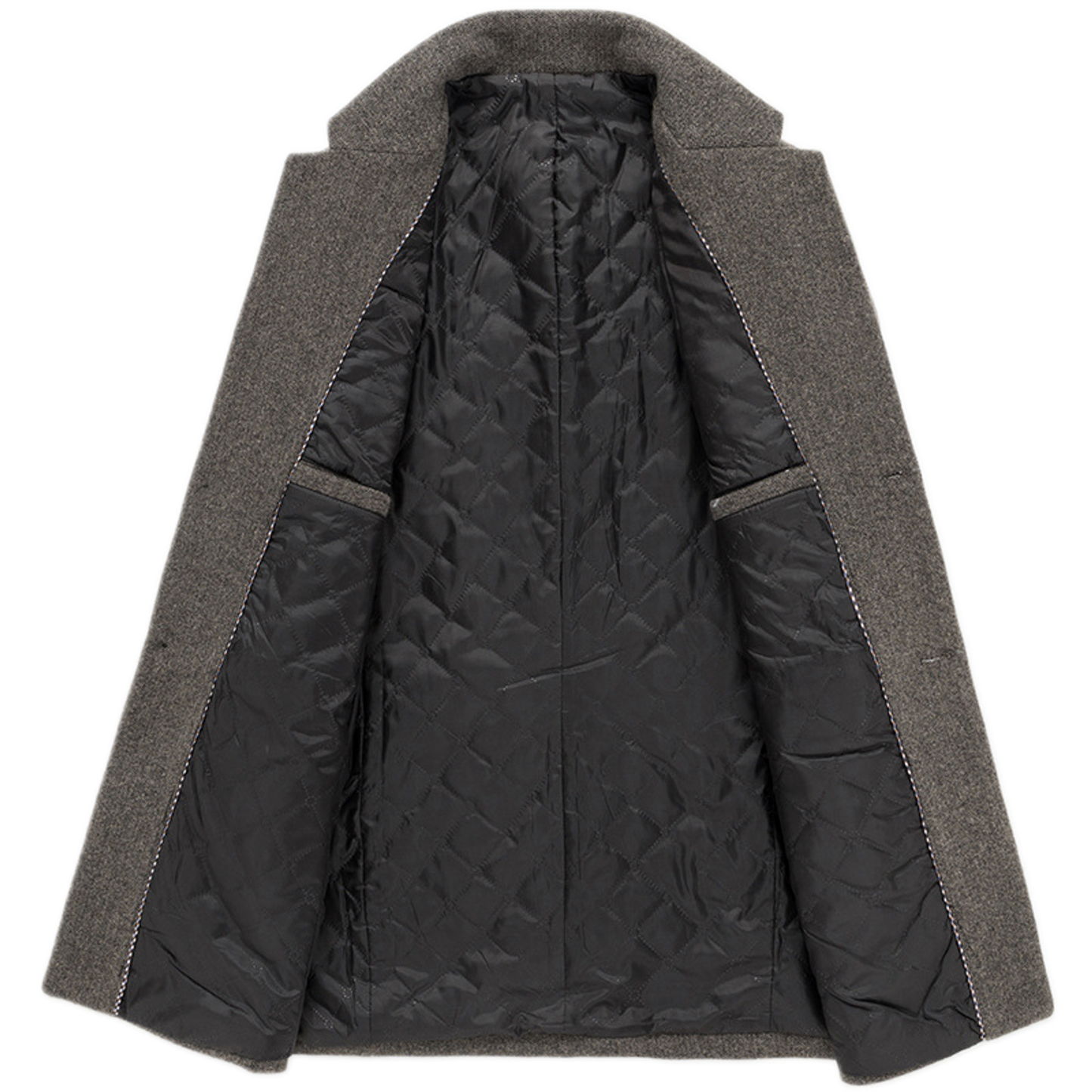 Chaqueta de lana hombre, corte slim