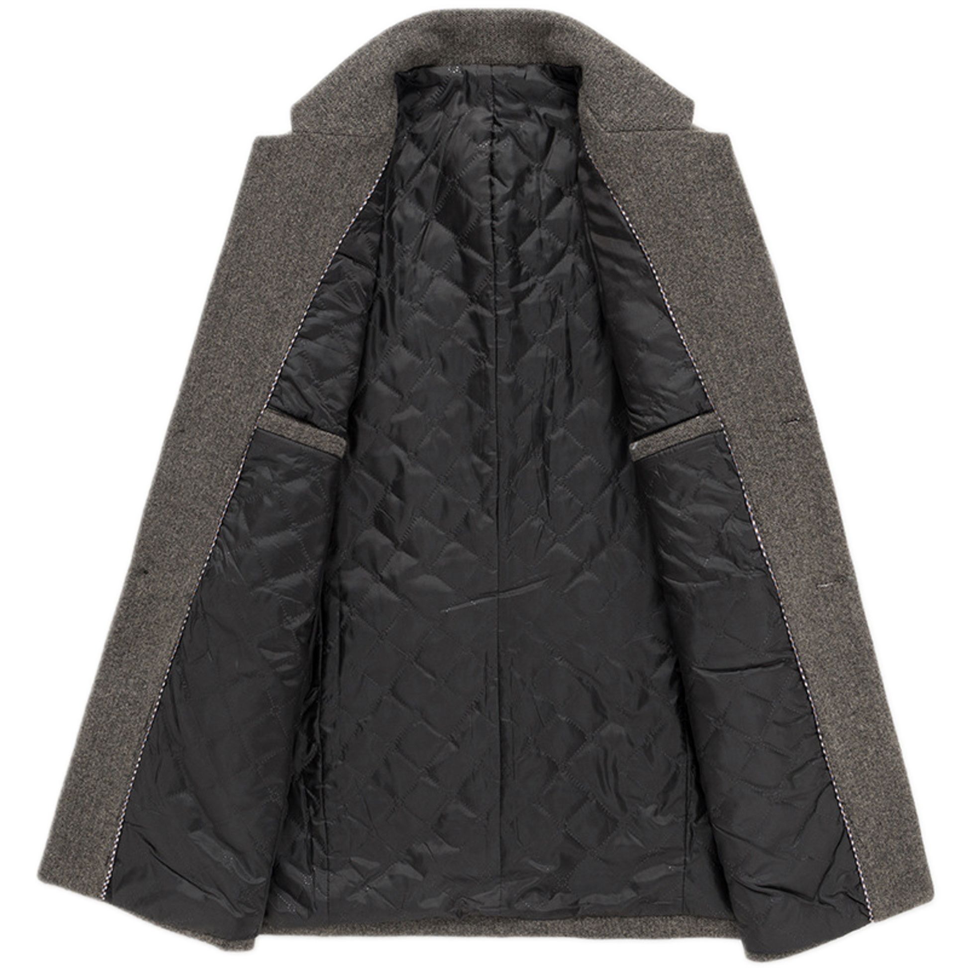 Chaqueta de lana hombre, corte slim