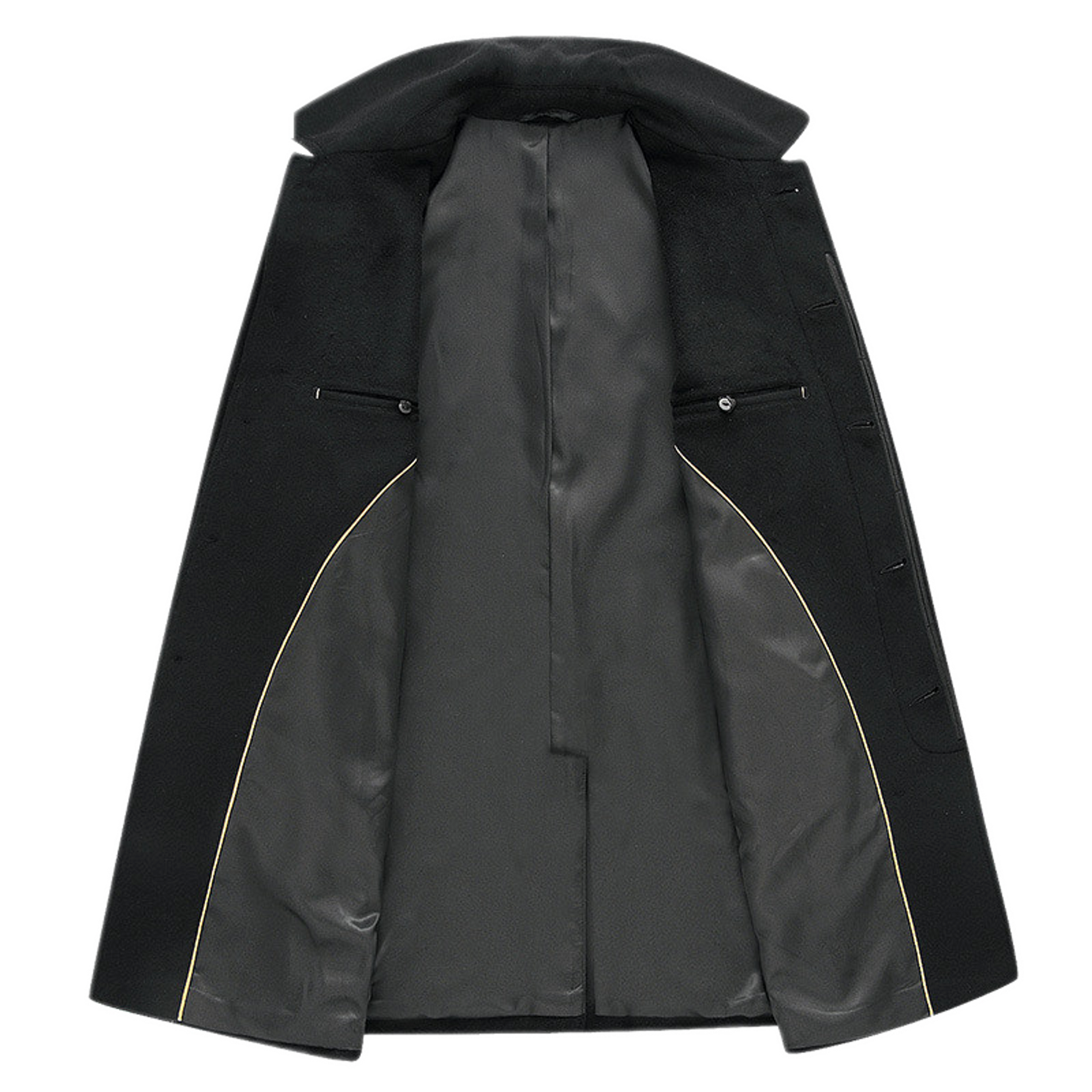 Chaqueta de lana hombre, color negro