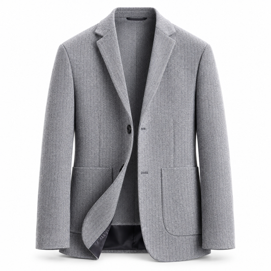 Luansky AI white product card — blazer-algodon-hombre-6-colores