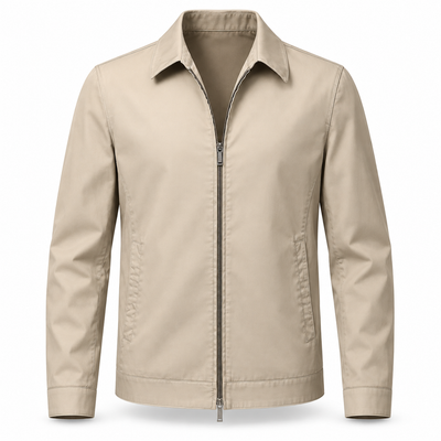 Luansky AI white product card — blazer-algodon-hombre-corte-suelto