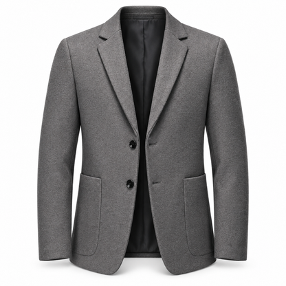 Luansky AI white product card — blazer-lana-hombre-3-colores