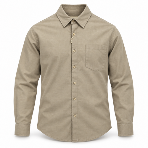 Luansky AI white product card — camisa-algodon-hombre-tonos-tierra