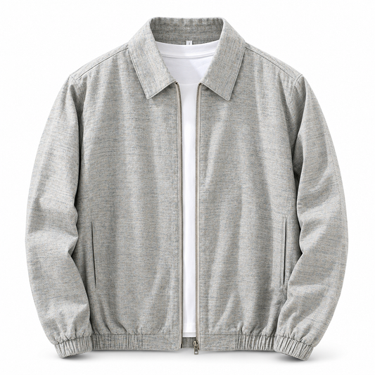 Luansky AI white product card — chaqueta-algodon-hombre-3-colores