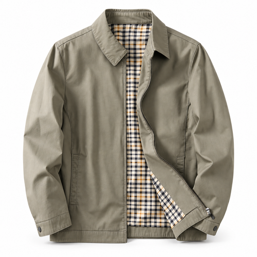 Luansky AI white product card — chaqueta-algodon-hombre-con-solapa
