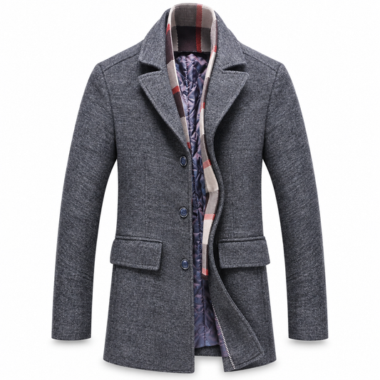 Luansky AI white product card — chaqueta-lana-hombre-gris-cafe