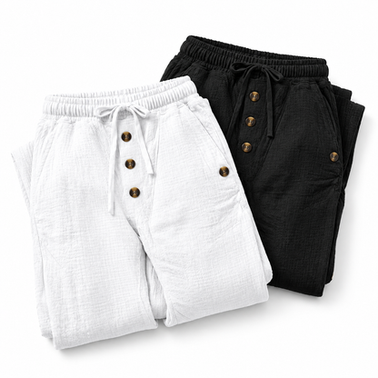 Luansky AI white card — dos-pantalones-de-lino