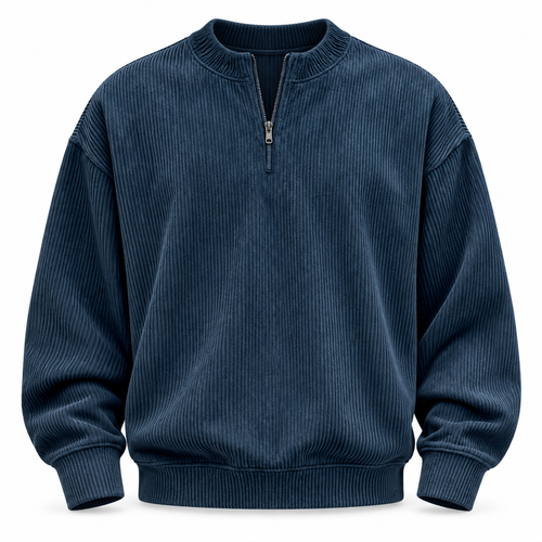 Luansky AI white product card — kit-loungewear-hombre-azul-marino-corduroy