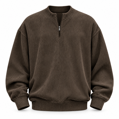 Luansky AI white product card — kit-loungewear-hombre-cafe-corduroy