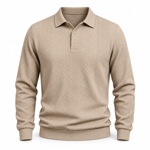 Luansky AI white product card — kit-loungewear-hombre-caqui-tono-sobre-tono