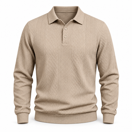 Luansky AI white product card — kit-loungewear-hombre-caqui-tono-sobre-tono