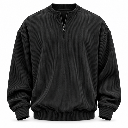 Luansky AI white product card — kit-loungewear-hombre-negro-corduroy