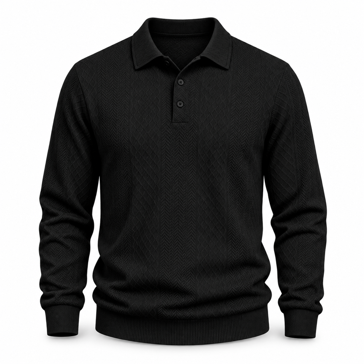 Luansky AI white product card — kit-loungewear-hombre-negro-total