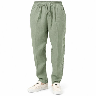 Luansky AI white product card — pantalon-algodon-hombre-corte-regular-7-colores