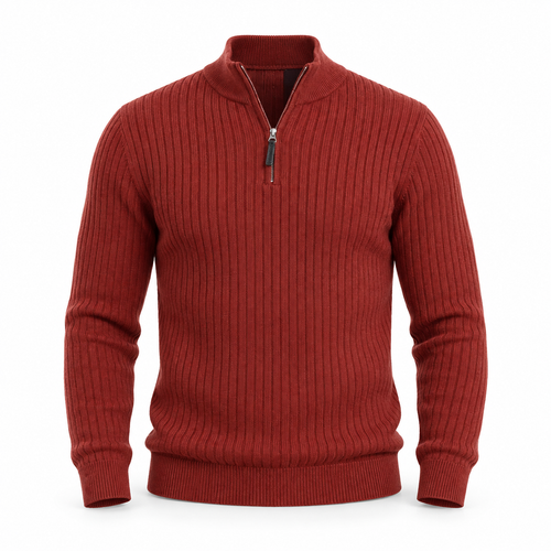 Luansky AI white product card — sweater-lino-hombre