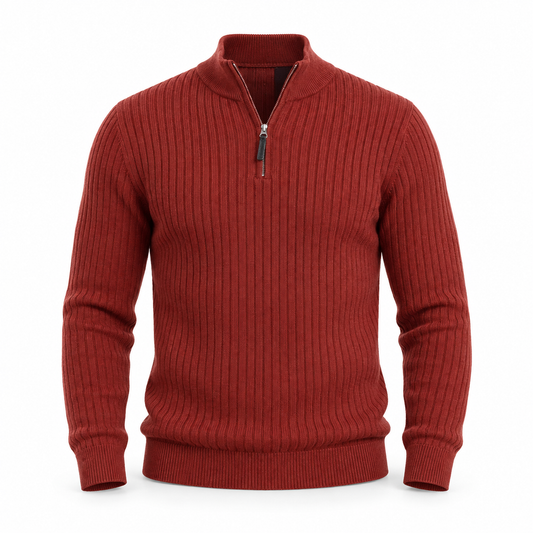 Luansky AI white product card — sweater-lino-hombre