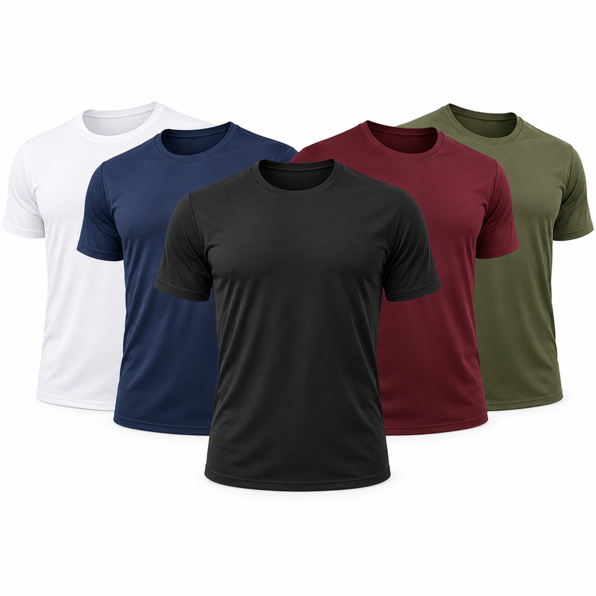 Pack 5 Camisetas Tech Fit para Hombre