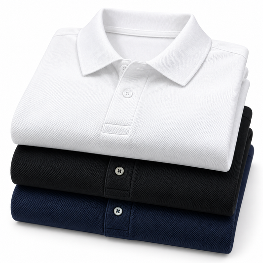 Luansky AI white card — trio-de-polos-esencial