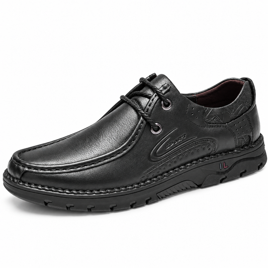 Luansky AI white product card — zapato-casual-cuero-hombre-low-top-negro-cafe