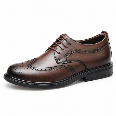 Luansky AI white product card — zapato-clasico-cuero-hombre-esencial