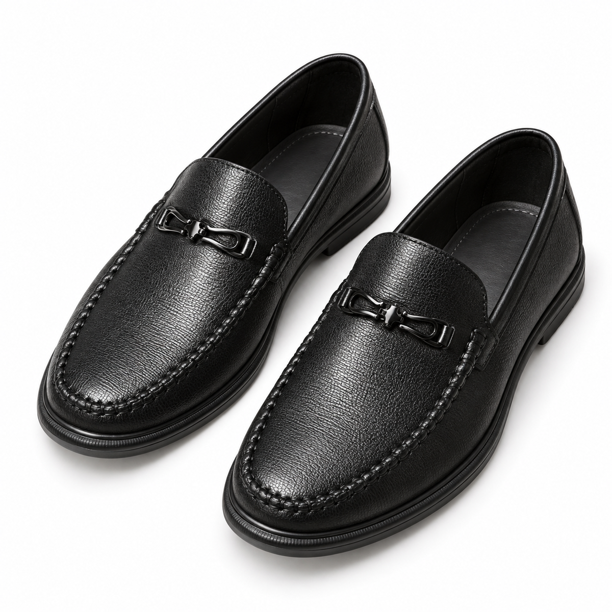 Luansky AI white product card — zapato-social-cuero-hombre-negro-cafe
